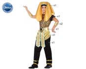 miniatura Disfraz Niño Egipcio Negro 2