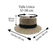 miniatura Sombrero Talla Única