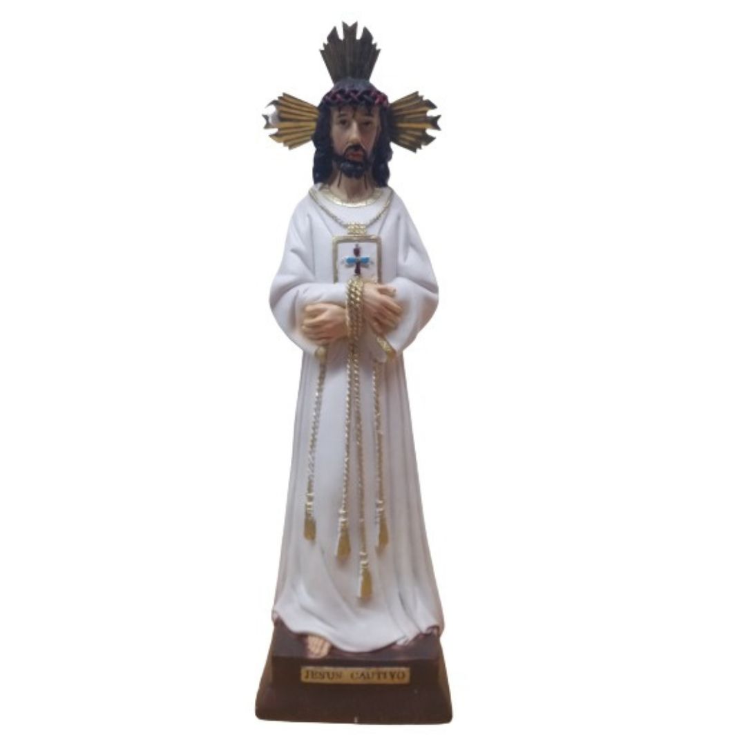 Figura Cautivo túnica blanca 33 cm