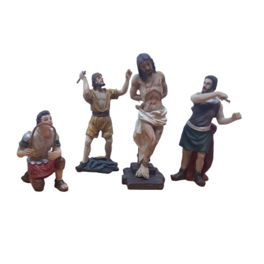 Flagelación de Jesús 4 figuras