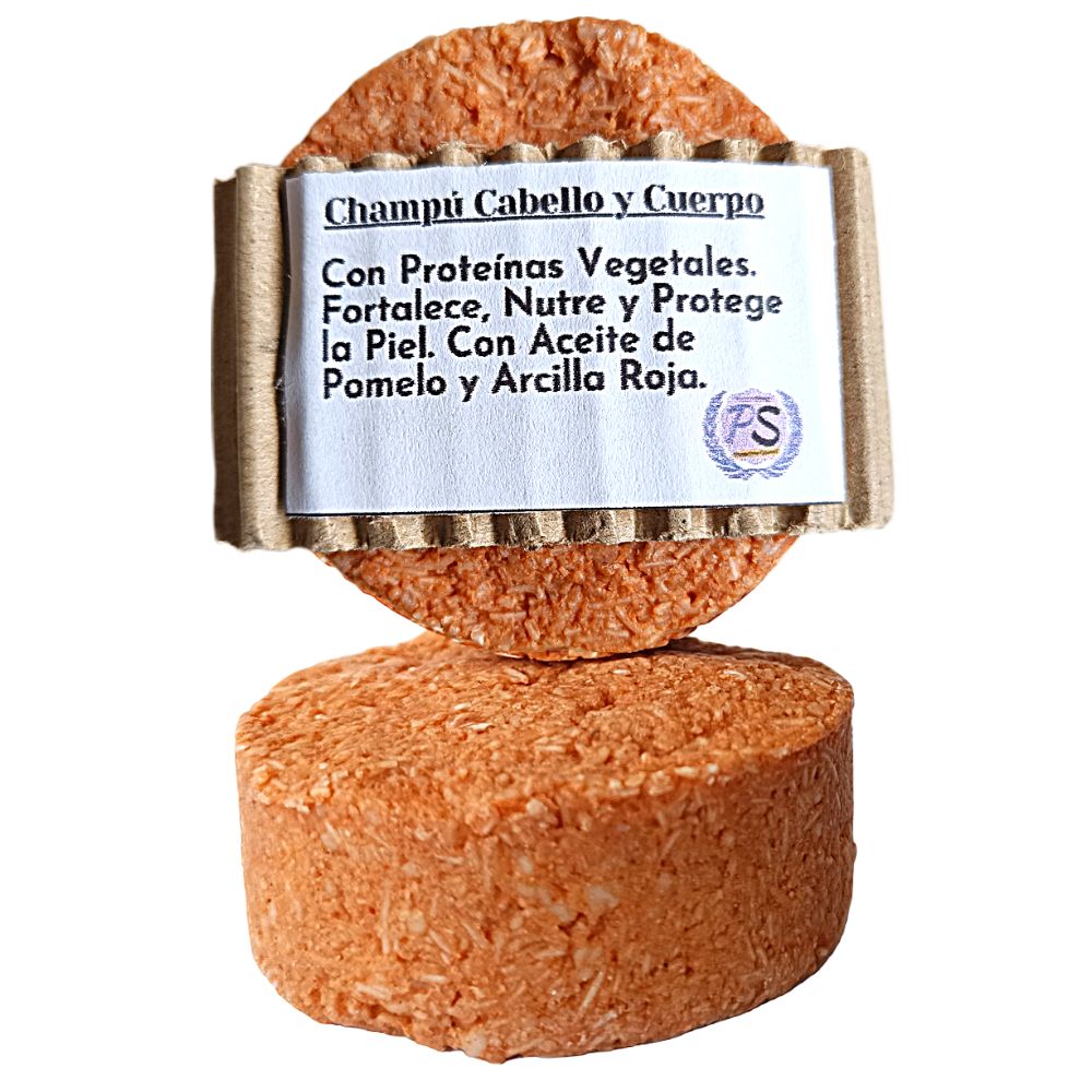 Pack 2 Champús Sólidos Cabello y Cuerpo 2 en 1