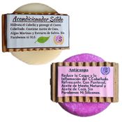 miniatura Pack Acondicionador Sólido + Champú Sólido Anticaspa