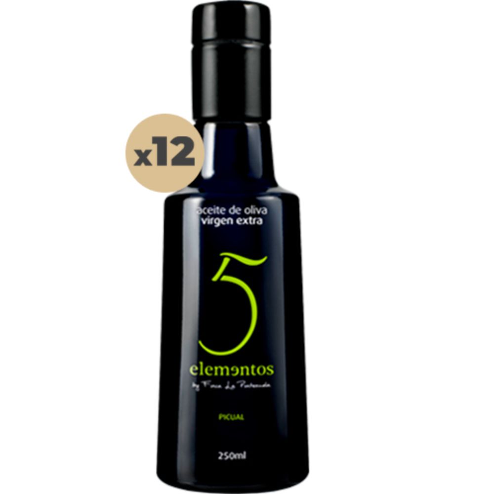 AOVE 5 Elementos Picual 12x250 ml