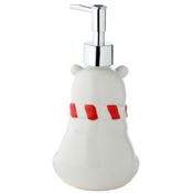miniatura Dispensador de jabón de cerámica oso polar 4
