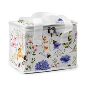 miniatura Bolsa refrigerante de plástico reciclado flores y abejas 1