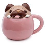 miniatura Taza de cerámica con tapa perrito 1