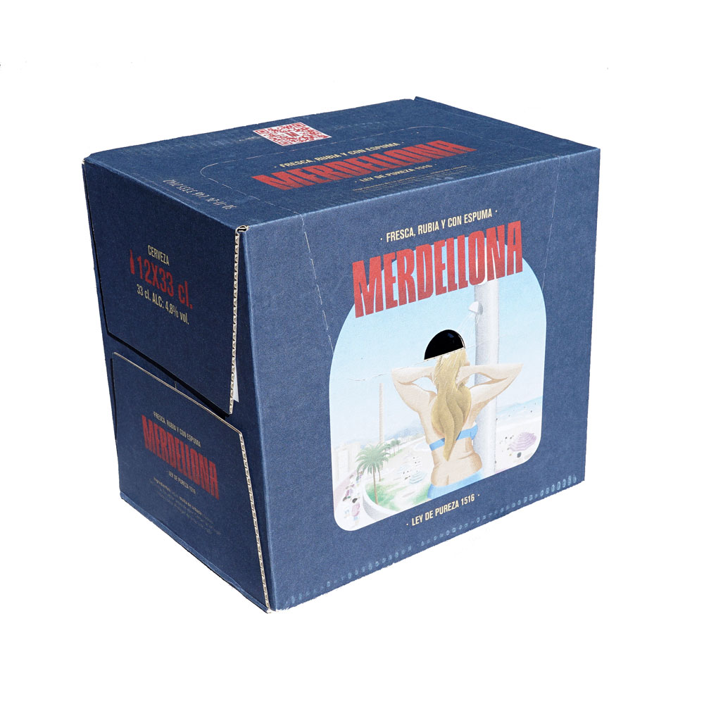 Caja cerveza - 12 botellas 33cl.
