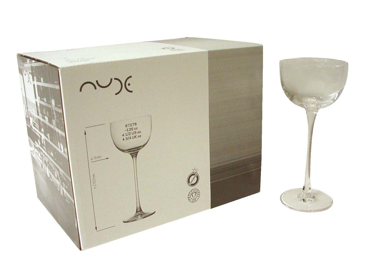 LLote 6 Copas Cristal Coctel Combinados Pequeño Pony 135ml