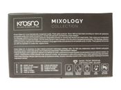 miniatura LOTE 6 VASOS CRISTAL TRANSPARENT PESADO WHISKY AGUA VIRGO MIXOLOGY 250ML