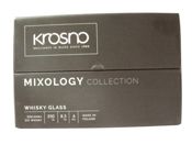 miniatura LOTE 6 VASOS CRISTAL TRANSPARENT PESADO WHISKY AGUA VIRGO MIXOLOGY 250ML