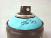 miniatura BOTE SPRAY PINTURA GRAFITTI HARDCORE 2 MONTANA COLORS RV-8 AZUL CLARO