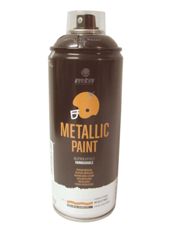 miniatura BOTE SPRAY PINTURA EFECTOS METALICOS BRILLANTE METALIZADO NEGRO