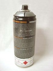 miniatura BOTE SPRAY CONVERTIDOR DE VIDRIO CRISTAL EN ESPEJO CROMADO BRILLANTE