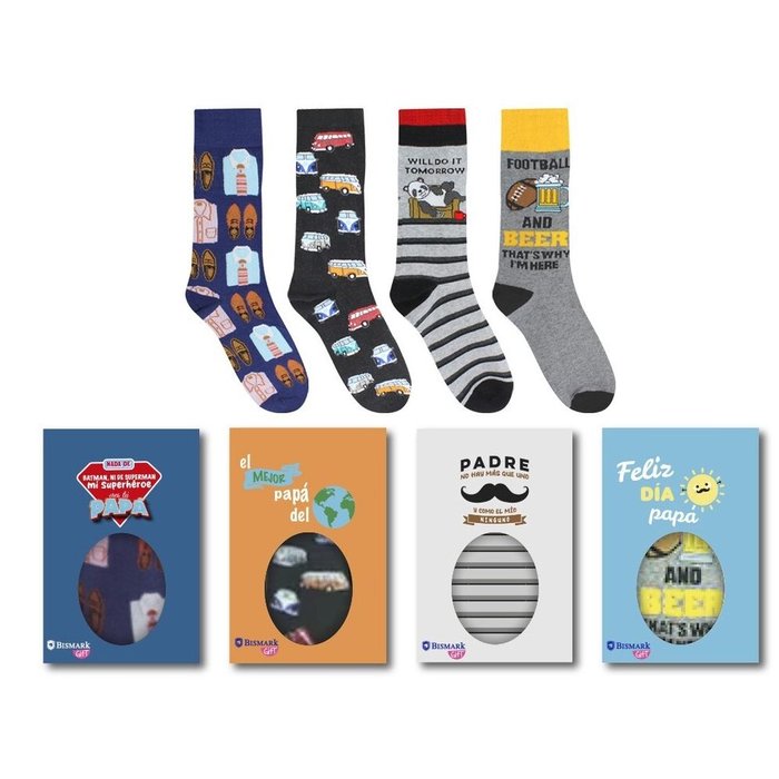 Calcetines para papá Surtidos 4 modelos