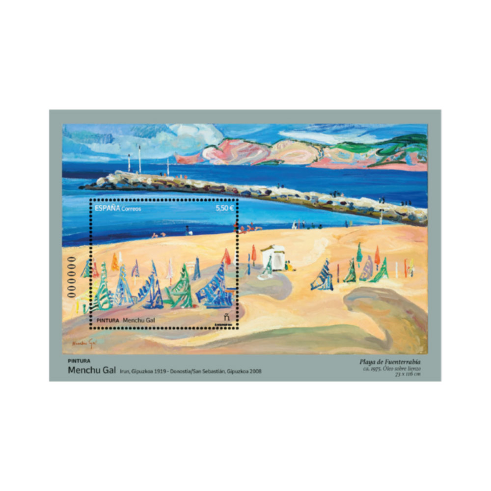 Menchu Gal | Pintura | Hoja bloque