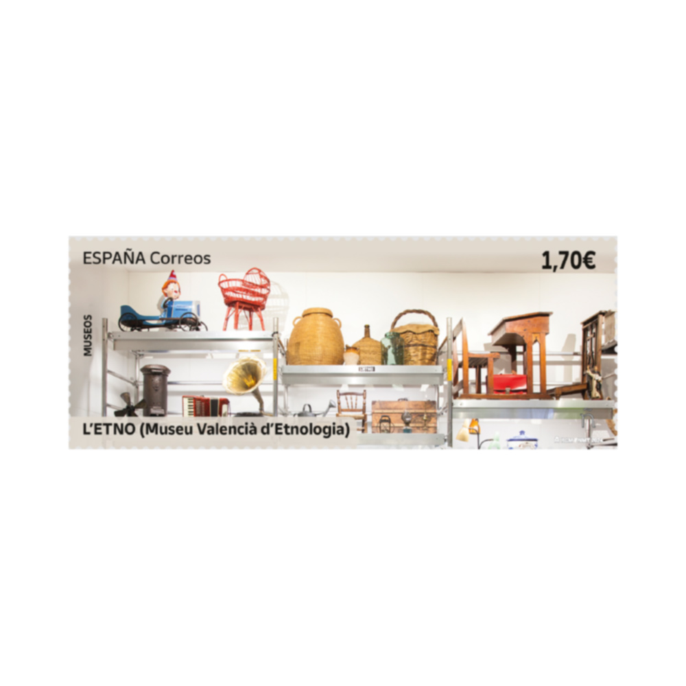 Sello L´Etno. Museu Valencià d'Etnologia | Serie Museos