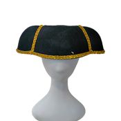 miniatura Montera Torero con ribete dorado 2