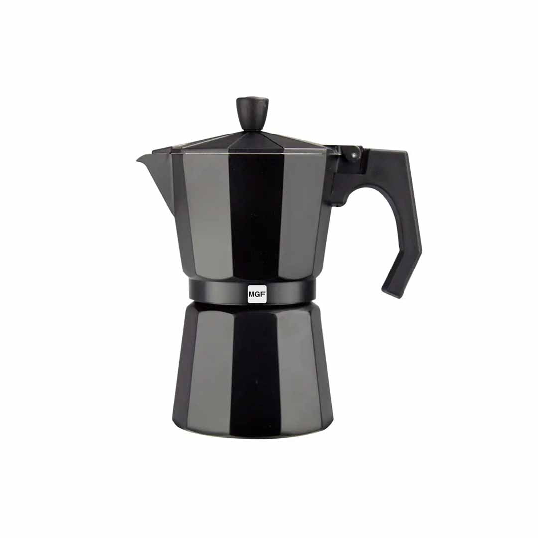 Cafetera italiana Kenia Noir 9 tazas