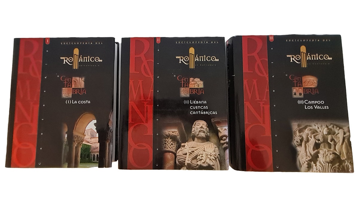 Enciclopedia del Románico en Cantabria Tres Tomos 1