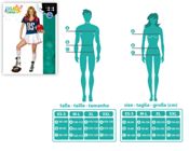 miniatura Disfraz Jugadora Rugby Mujer Adulto XL 2