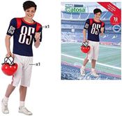 miniatura Disfraz Jugador Rugby Adolescente Talla única 2