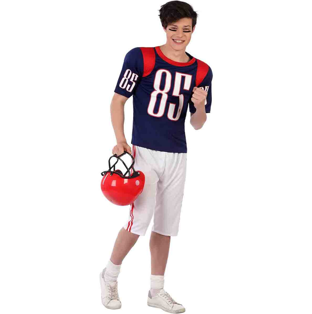 Disfraz Jugador Rugby Adolescente Talla única 1