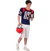 miniatura Disfraz Jugador Rugby Adolescente Talla única 1