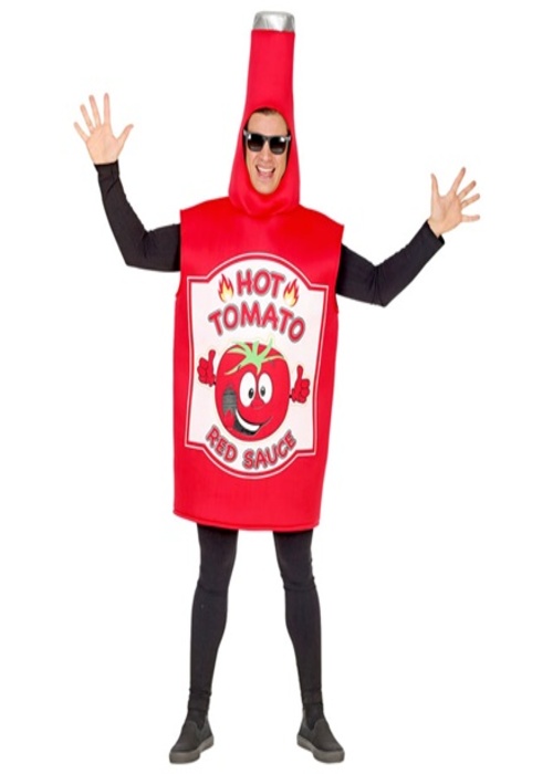 Disfraz Adulto Ketchup Red Sauce