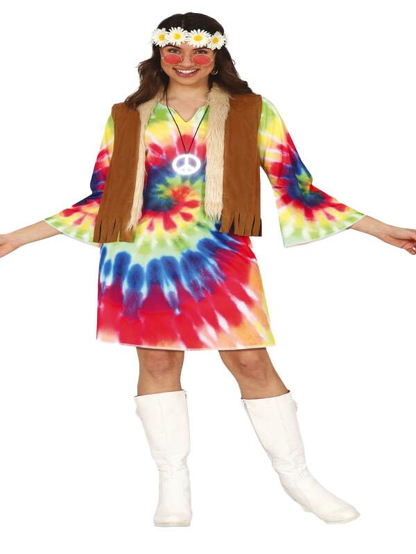 Disfraz hippie