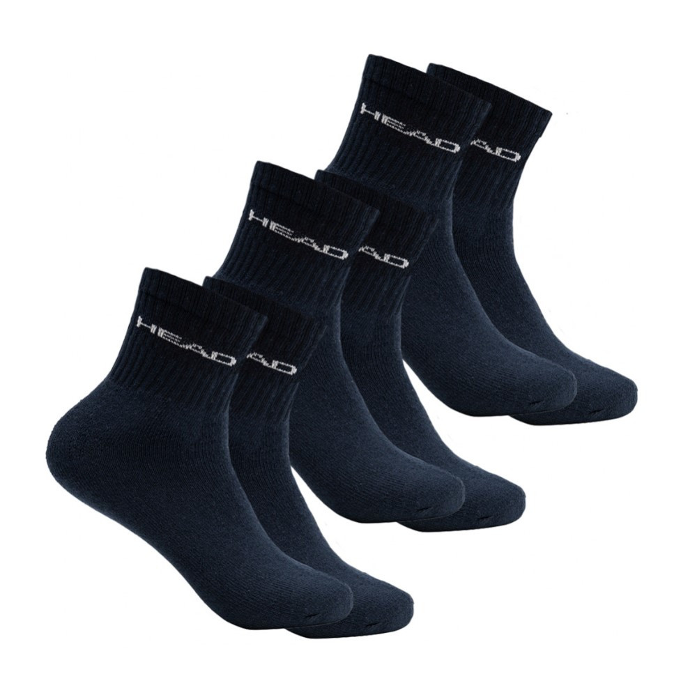 Imagen CALCETINES HEAD SHORT CREW PACK-3 UNDS NEGRO 771026001-200