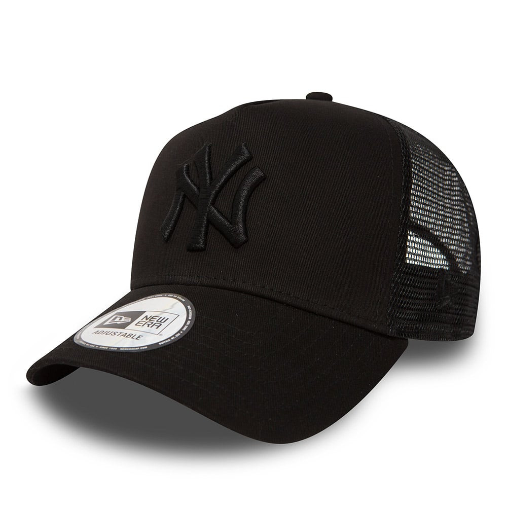 Imagen GORRA NEW ERA CLEAN TRUCKER YANKEES NEGRO NEGRO 11579474