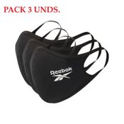 miniatura Imagen MASCARILLA REEBOK FACE COVER SMALL NEGRO PACK-3 UN H18221