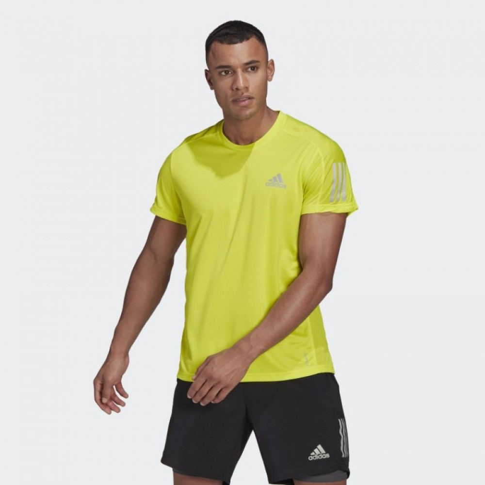 Imagen CAMISETA ADIDAS OWN THE RUN TEE AMARILLO FLUO GJ9965