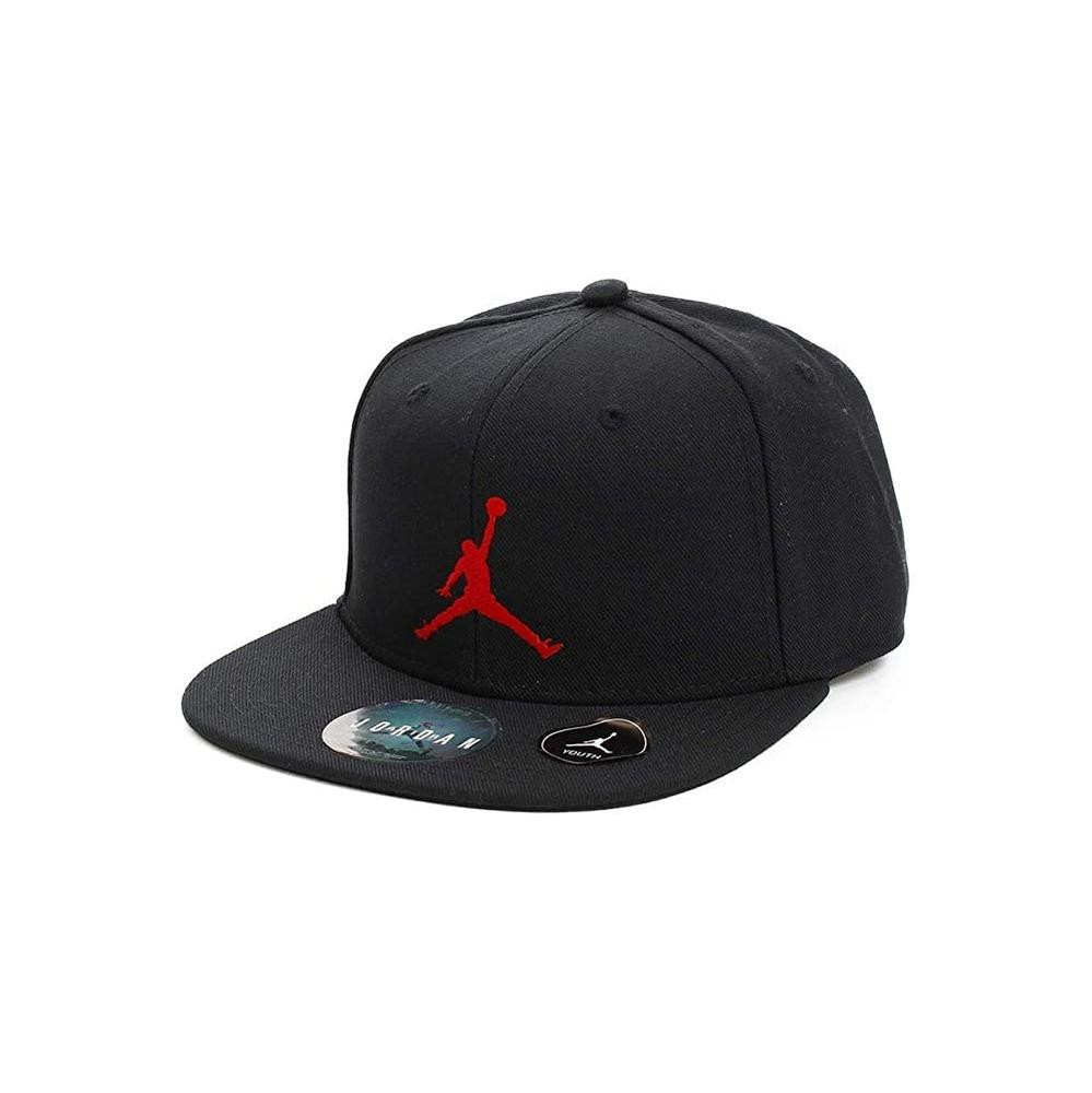 Imagen GORRA JORDAN JUMPMAN SNAPBACK NEGRO NIÑOS KIDS JUNIOR CAP HATS  9A1795-KR5