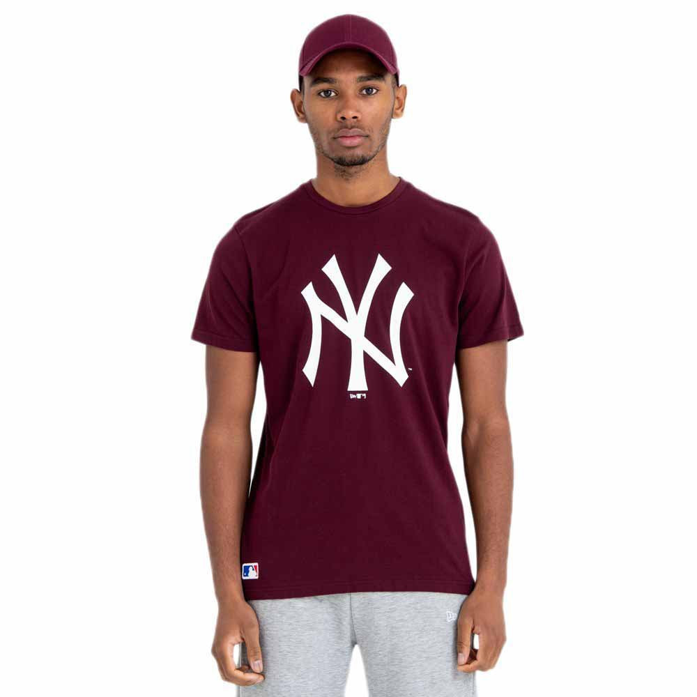 Imagen CAMISETA NEW ERA LOGO NEW YORK YANKEES GRANATE TEE 11863695