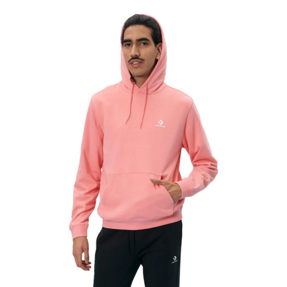 Imagen SUDADERA CONVERSE STAR CHEVRON ROSA SAGE HOODIE 10023874-A28