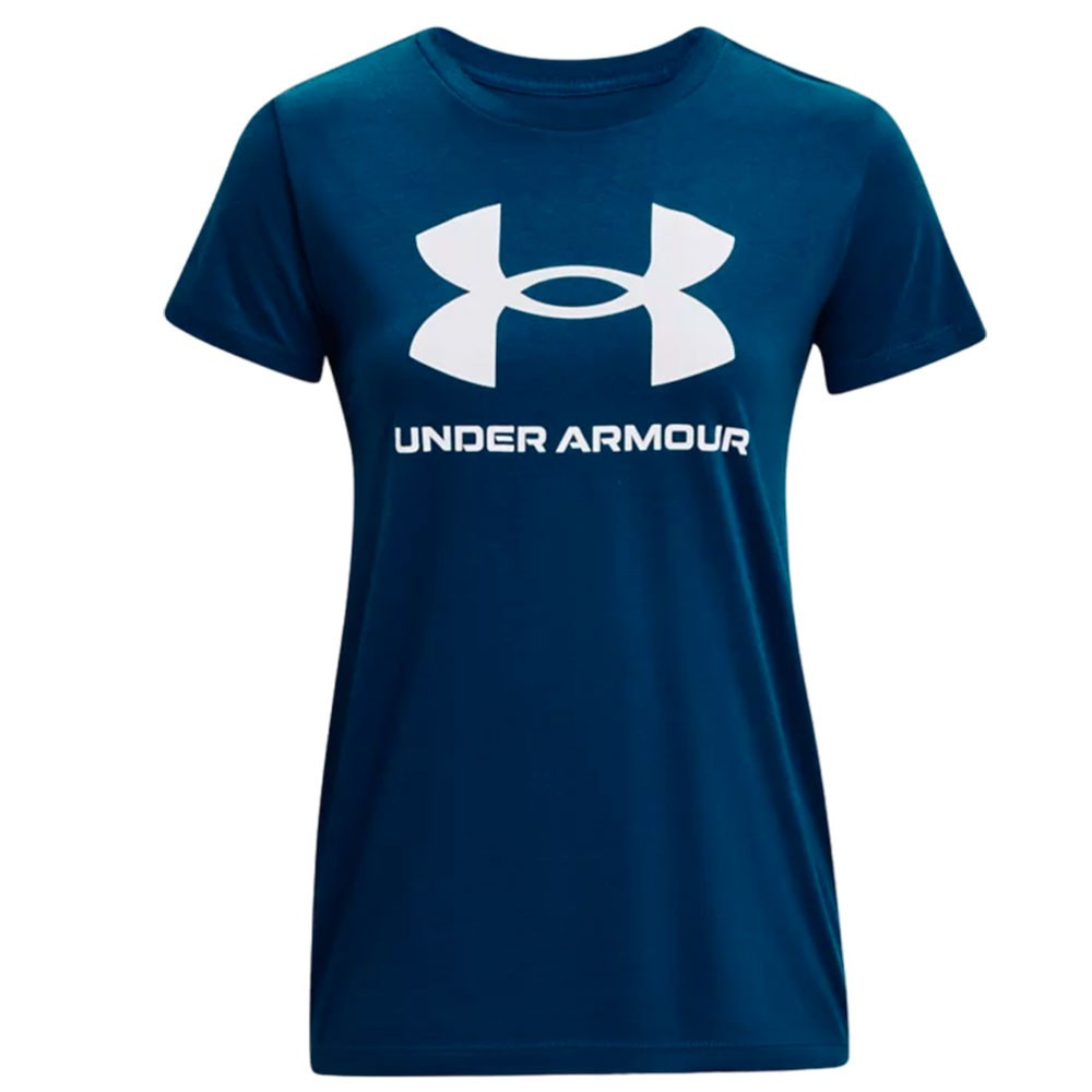 Imagen CAMISETA UNDER ARMOUR SPORTSTYLE LOGO SS AZUL 1356305-426