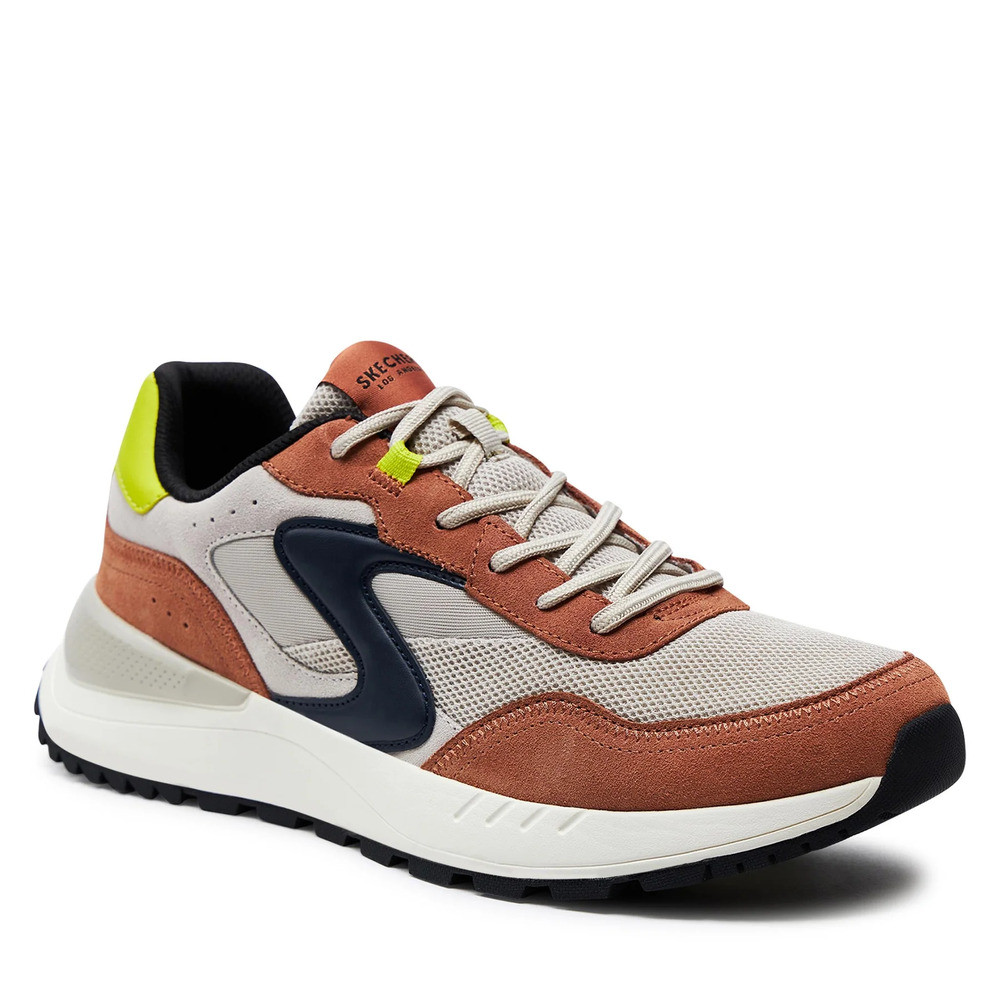 Imagen ZAPATILLAS SKECHERS FURY FURY LACE LOW NATURAL GRIS 183265-NTGY