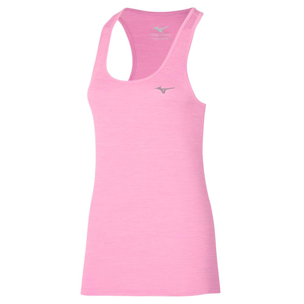 Imagen CAMISETA MIZUNO IMPULSE CORE TANK VIOLETA LILAC CHIFFLON T SHIRT J2GAB209-66