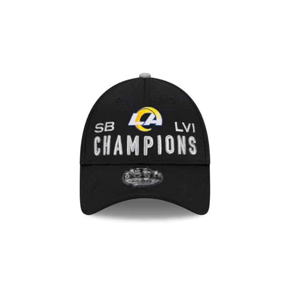 Imagen GORRA NEW ERA NFL RAMS CHAMPIONS SUPER  BOWL NEGRO 13276999