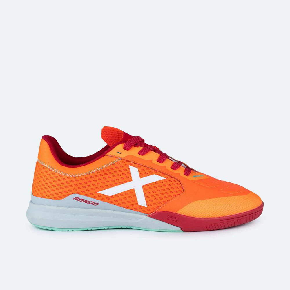 Imagen ZAPATILLAS MUNICH RONDO 08 NARANJA BLANCO ROJO FUTBOL SALA 4770008