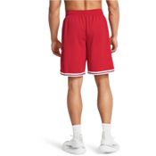 miniatura Imagen SHORT UNDER ARMOUR 10" PERIMETER ROJO BLANCO BASKET 1383392-600
