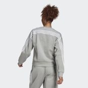 miniatura Imagen SUDADERA ADIDAS W FI 3S CREW GRIS BLANCO GJ5447