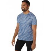 miniatura Imagen CAMISETA ASICS CORE ALL OVER PRINT SS TOP AZUL T SHIRT RUNNING 2011C646-401