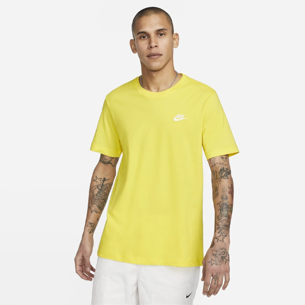 Imagen CAMISETA NIKE M NSW CLUB AMARILLO T SHIRT TEE  AR4997-732