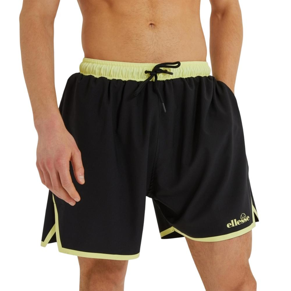 Imagen BAÑADOR ELLESSE ZANCO NEGRO VERDE SWIM SHORT SXI11260-BLK