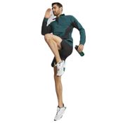 miniatura Imagen SUDADERA PUMA FIT WOVEN 1/2 ZIP VERDE HOODIE  522129-24