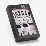 miniatura Imagen BODY SET-3 JORDAN 23 JERSEY ROSA BLANCO NEGRO MJ0208-A9Y