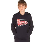 miniatura Imagen SUDADERA CHAMPION CAPUCHA NAVY PLAYERS MARINO ROJO 305002-BS501