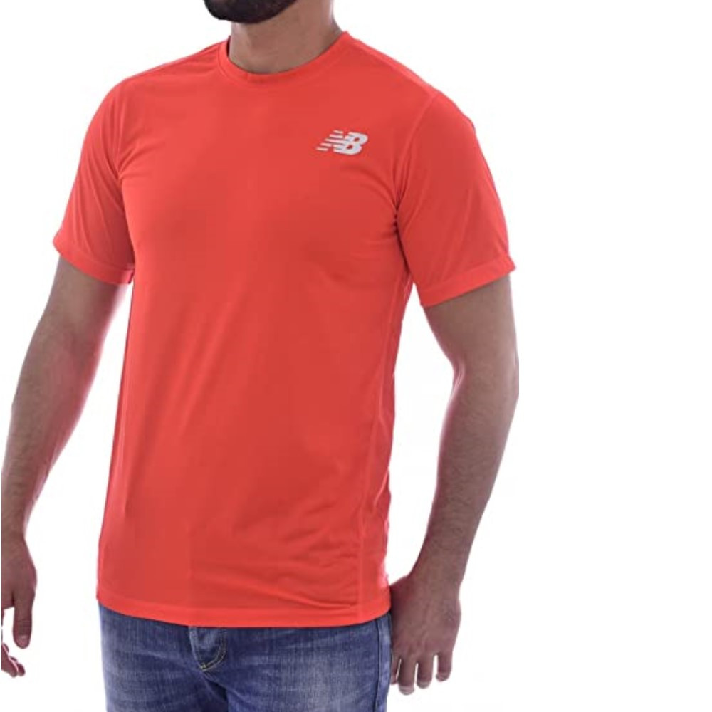 Imagen CAMISETA NEW BALANCE RUN TECNIC PROMO NARANJA MT61011P-FLM